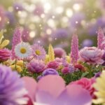 3d flower background image 3