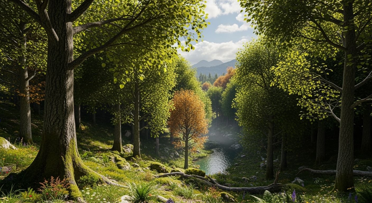 3d nature background wallpaper image 2