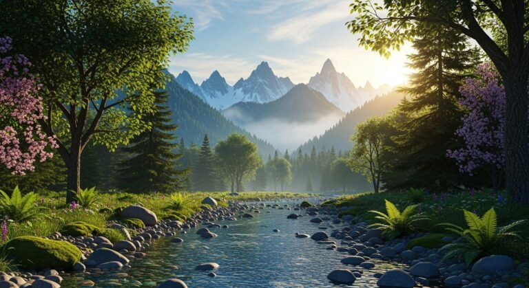3d nature background wallpaper image 3