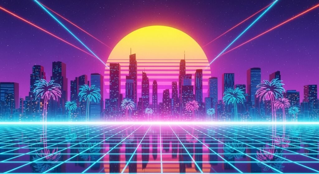 80s background image 4