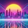 80s background image