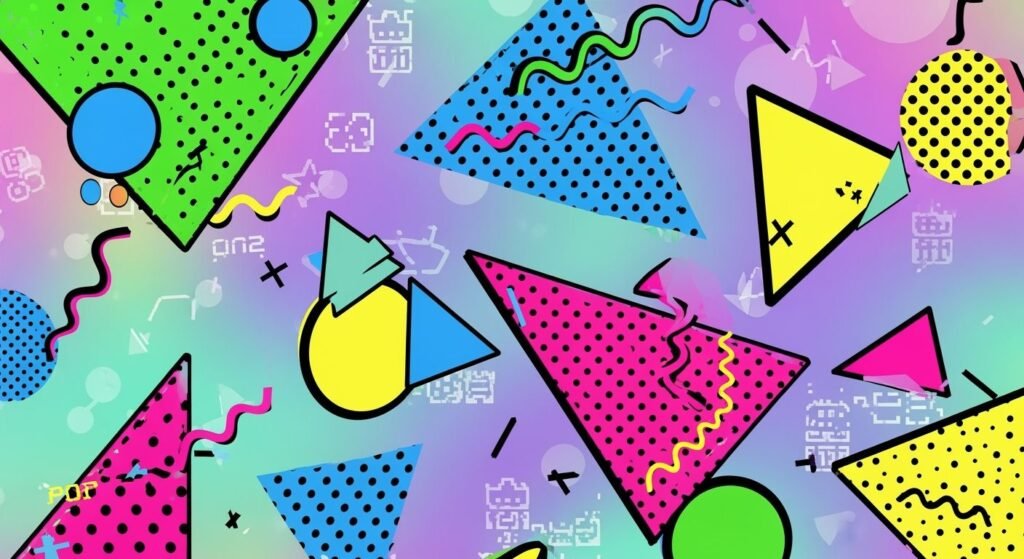90s background image