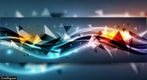 Abstract banner background image