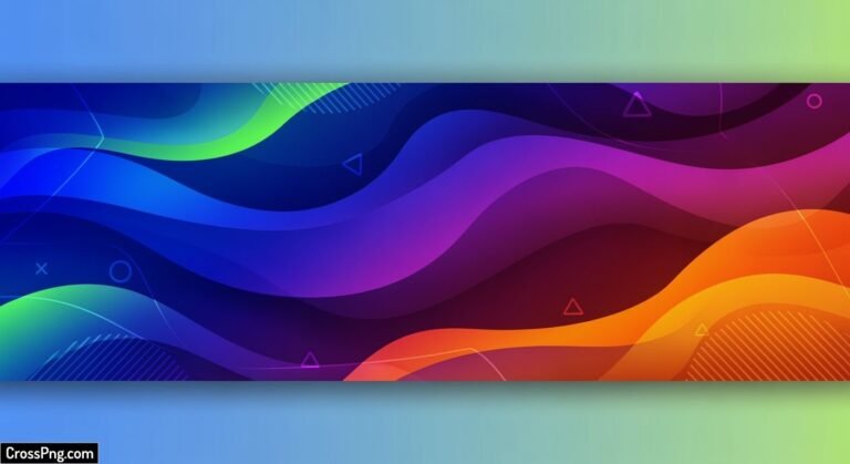 Abstract banner background image