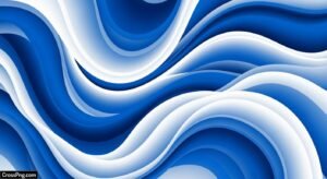 Abstract blue and white background image