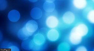 Abstract blue bokeh background image
