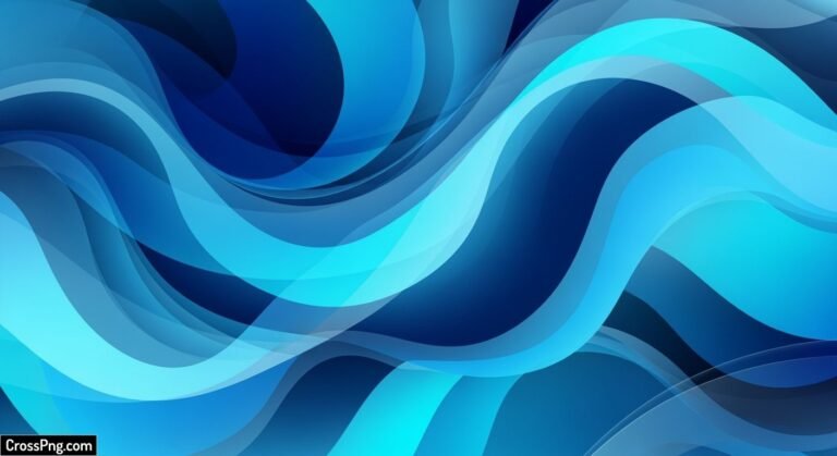 Abstract blue wave background image