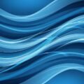 Abstract blue wave background