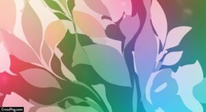 Abstract floral background image 2