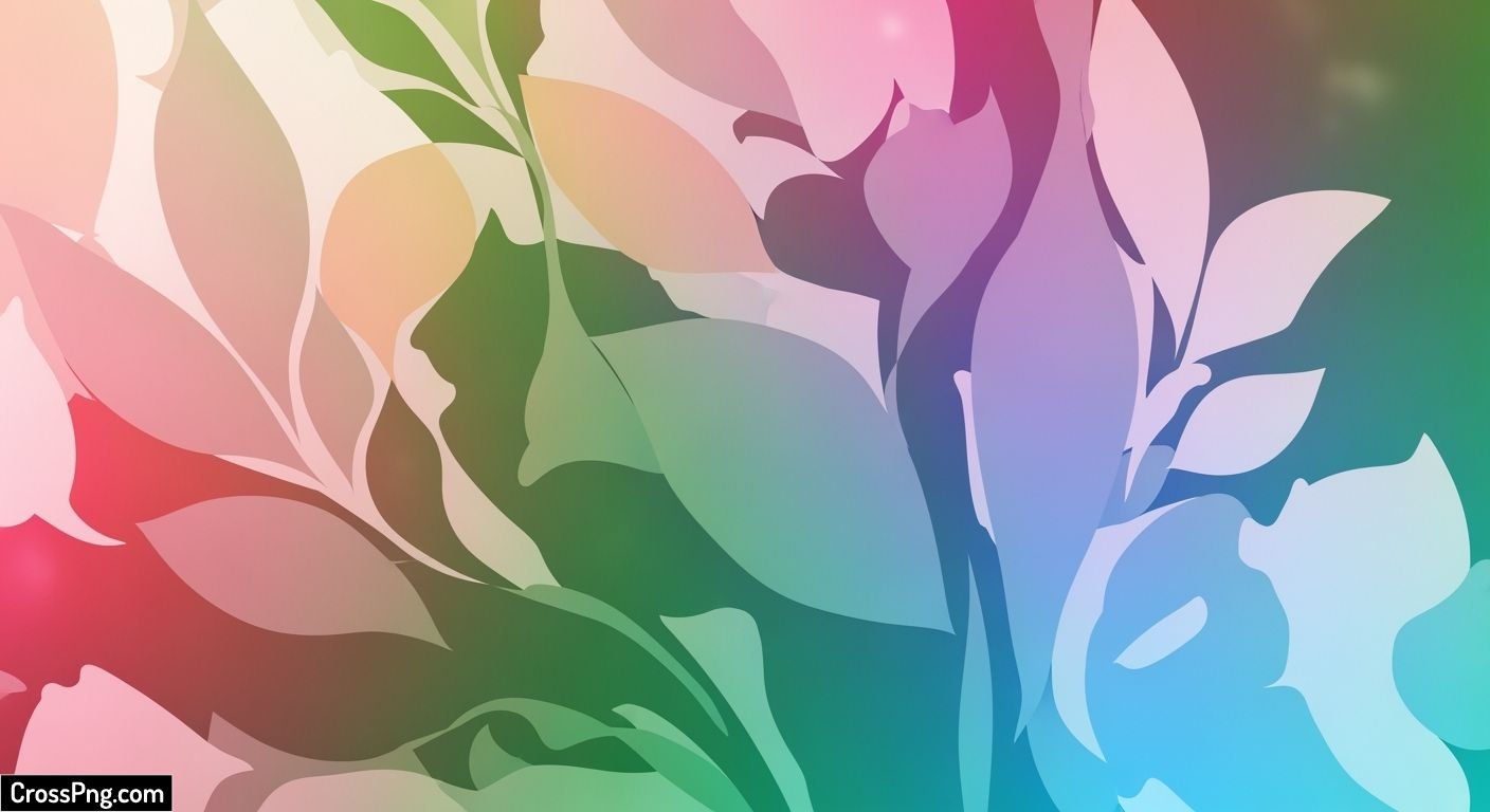 Abstract floral background image 2