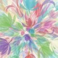 Abstract flower background image