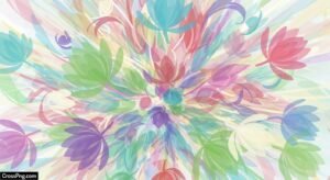 Abstract flower background image