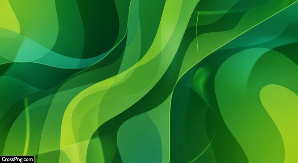 Abstract green background design image