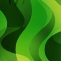 Abstract green background design