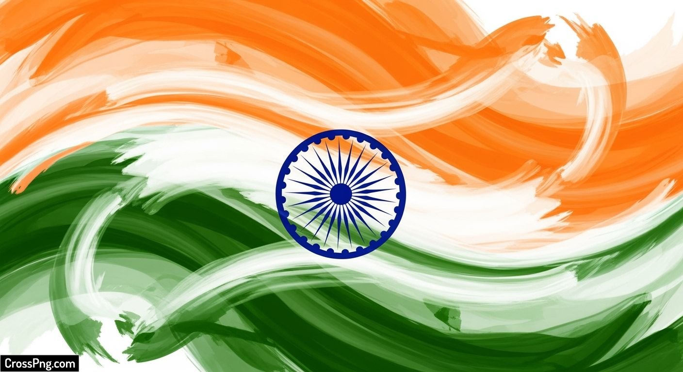 Abstract indian flag background image