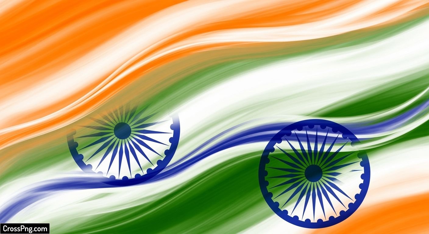 Abstract indian flag background image
