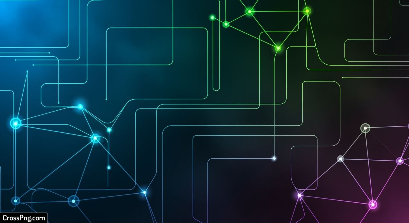 Abstract network background image
