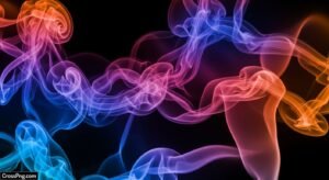 Abstract smoke background image