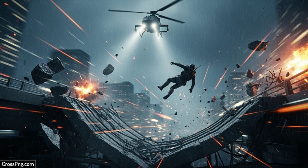 Action background image