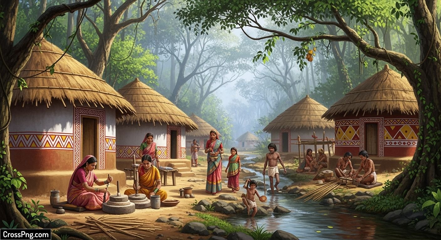 Adivasi background image