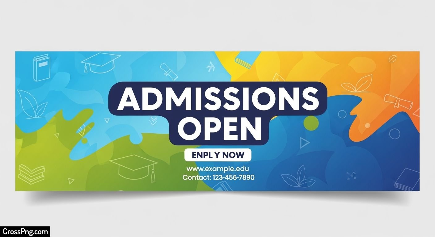 Admission open banner background image 2
