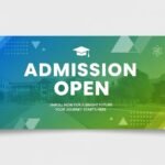 Admission open banner background image 3