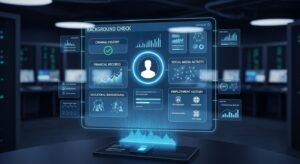 Advanced background check image