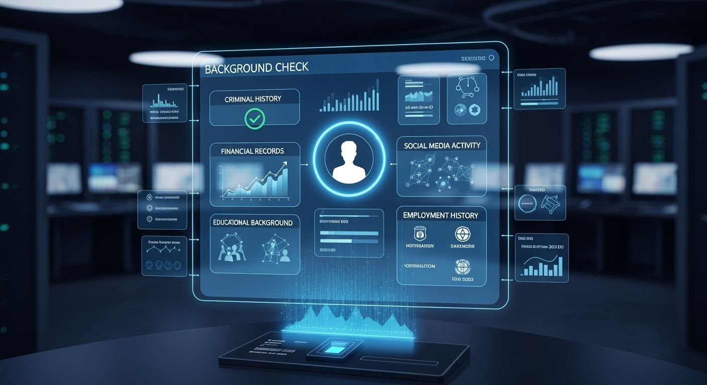 Advanced background check image