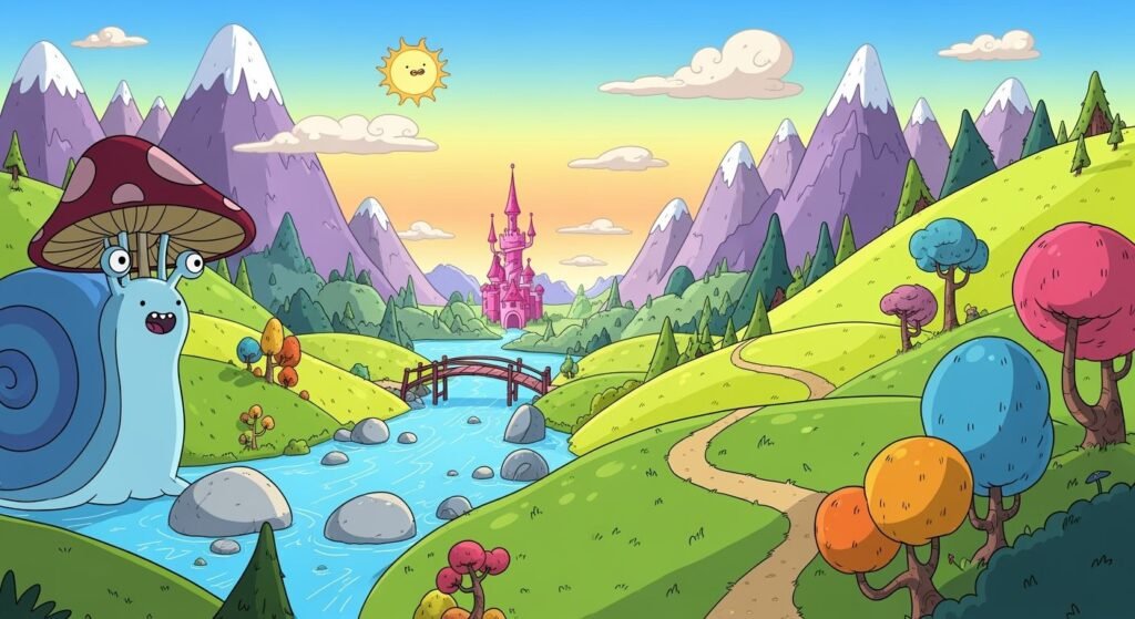 Adventure time background image 8