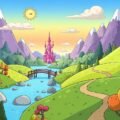 Adventure time background