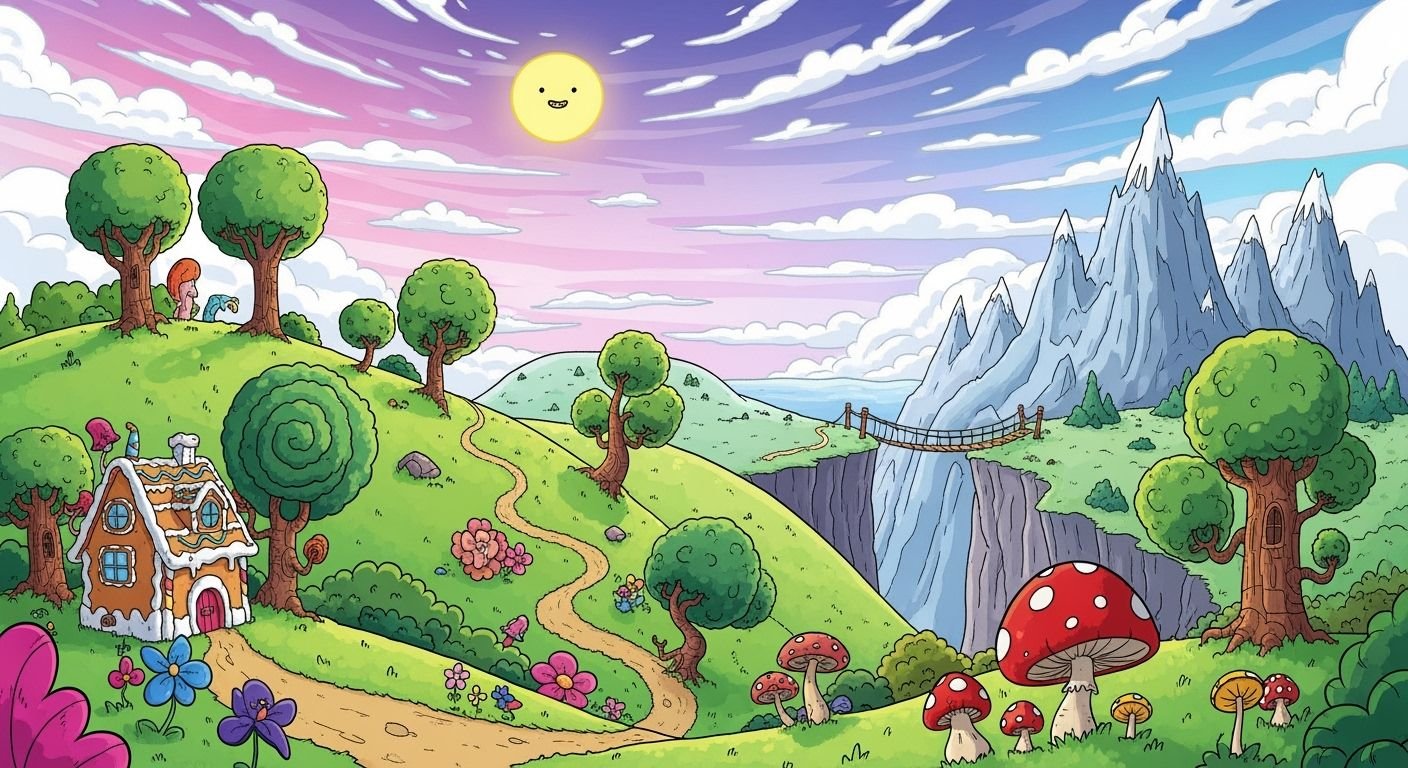 Adventure time background image