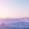 Aesthetic background landscape image