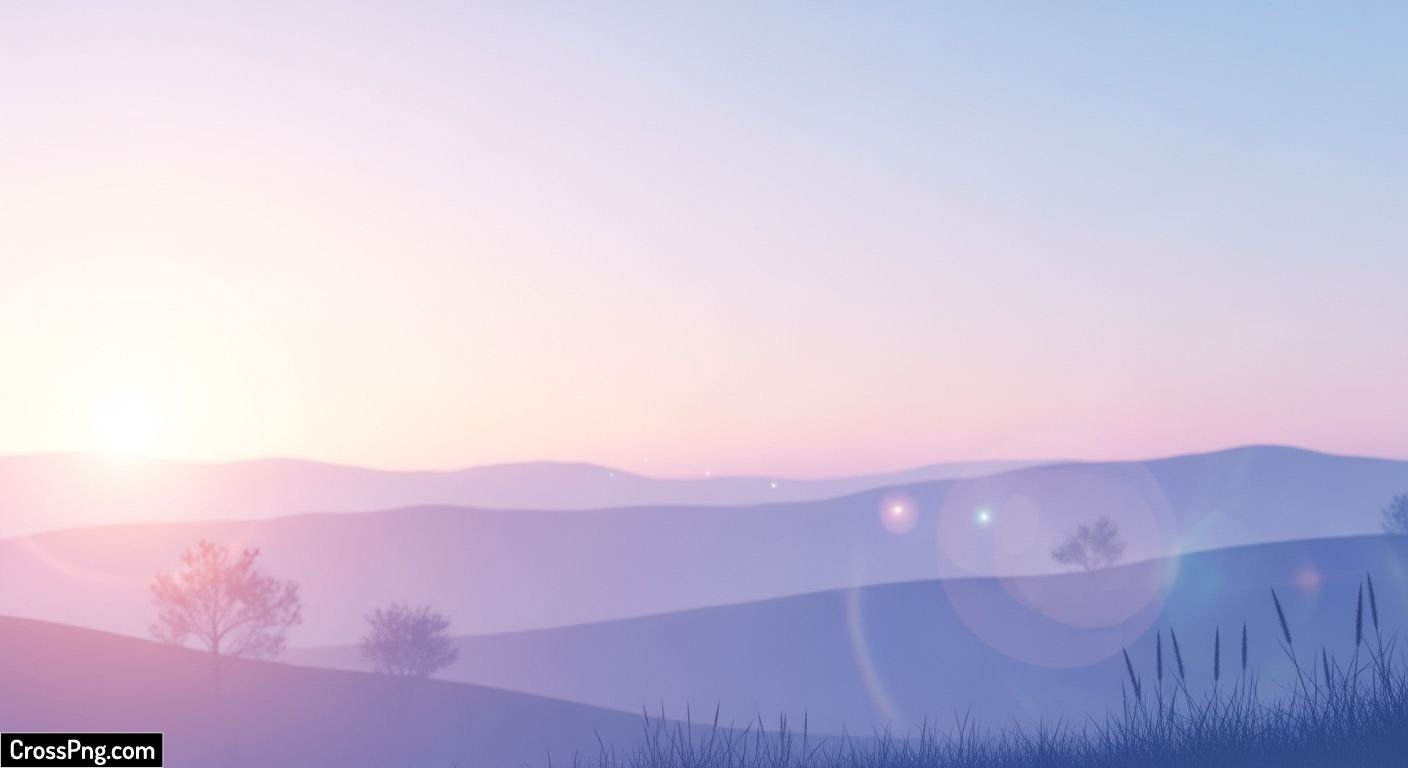 Aesthetic background landscape image