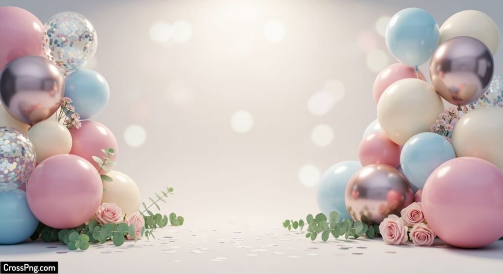 Aesthetic birthday background image 2