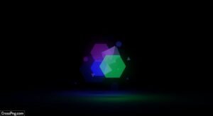 Aesthetic black background wallpaper image 2