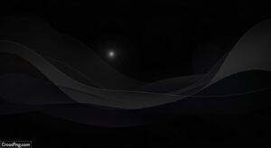 Aesthetic black background wallpaper image