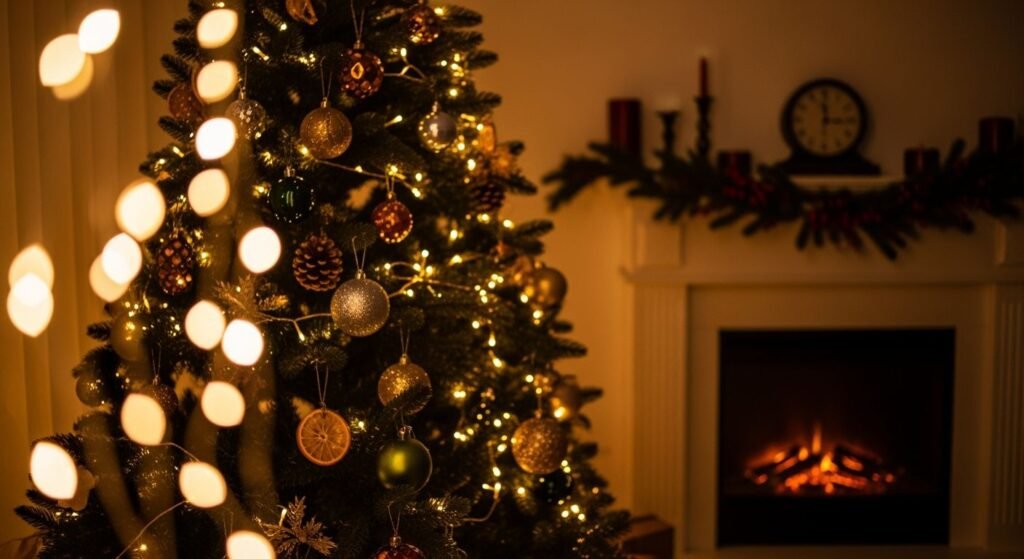 Aesthetic christmas background image 3