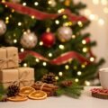 Aesthetic christmas background