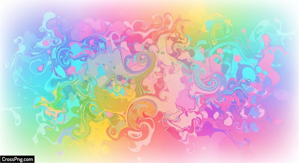 Aesthetic color splash background image
