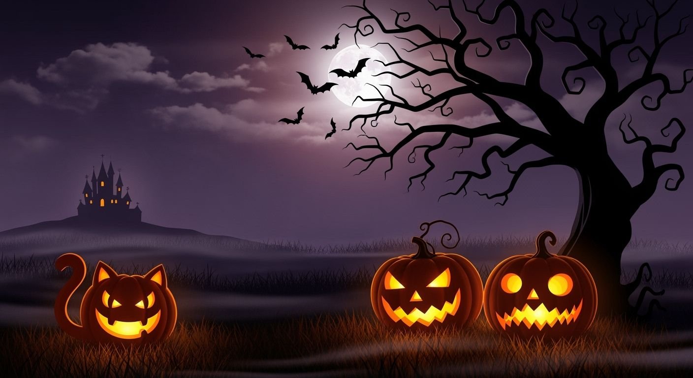 Aesthetic halloween background image 2