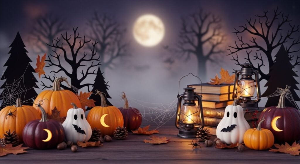 Aesthetic halloween background image 3