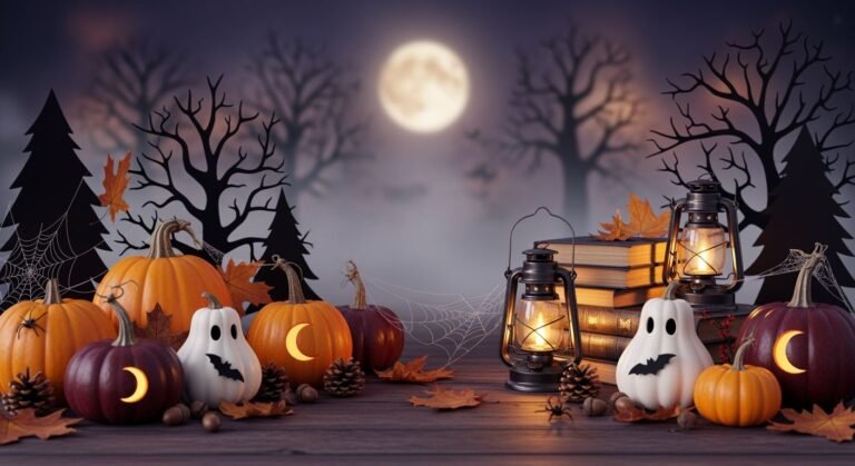 Aesthetic halloween background image 3