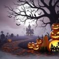 Aesthetic halloween background