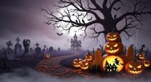 Aesthetic halloween background image 4