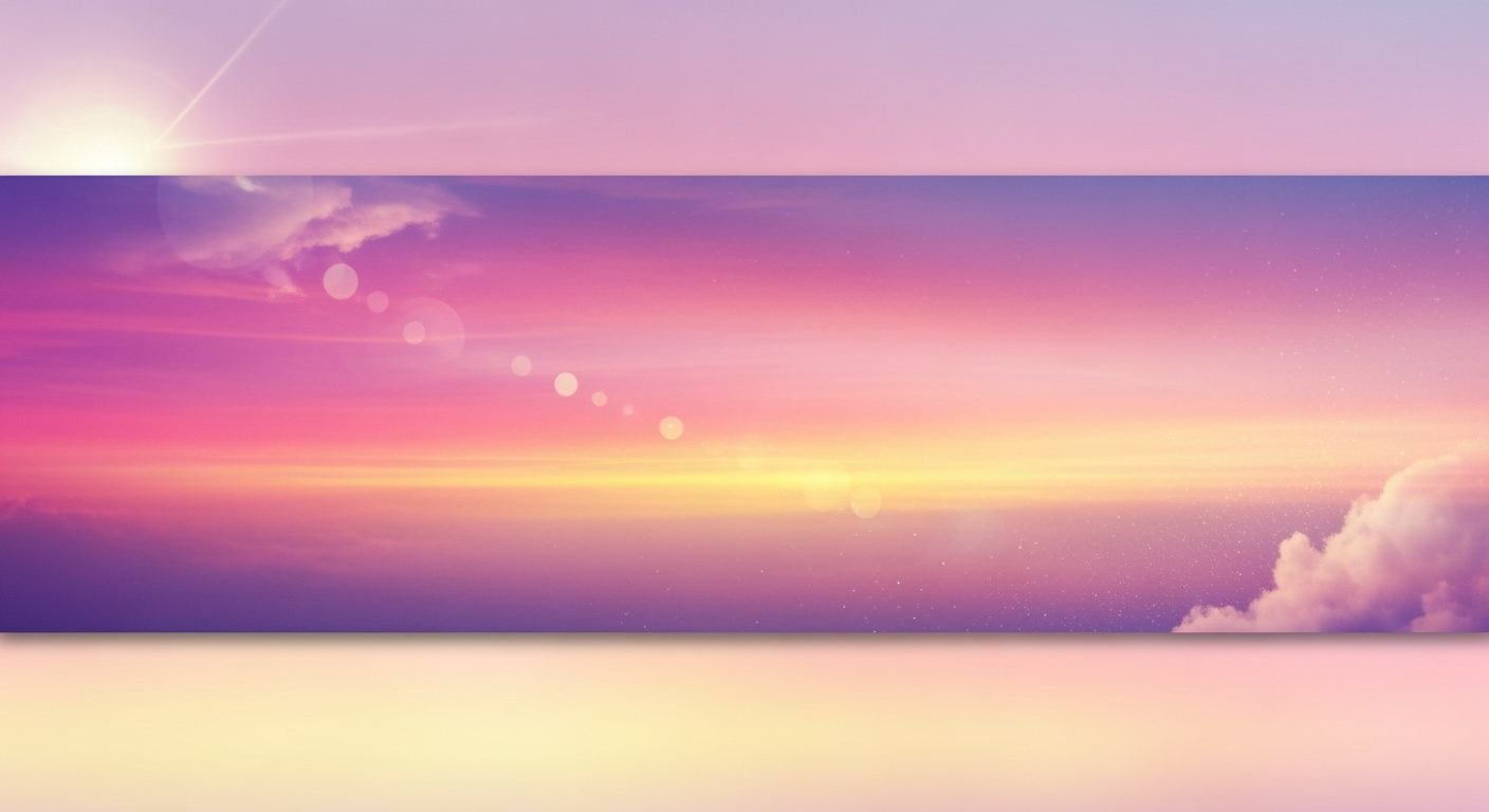Aesthetic pink purple yellow image 2