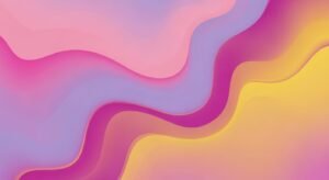 Aesthetic pink purple yellow image 3
