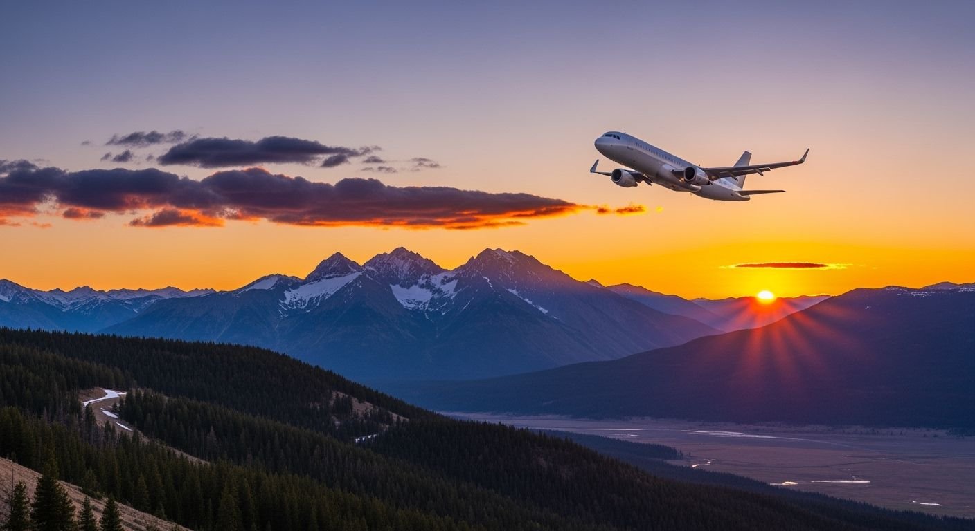 Airplane background image 2