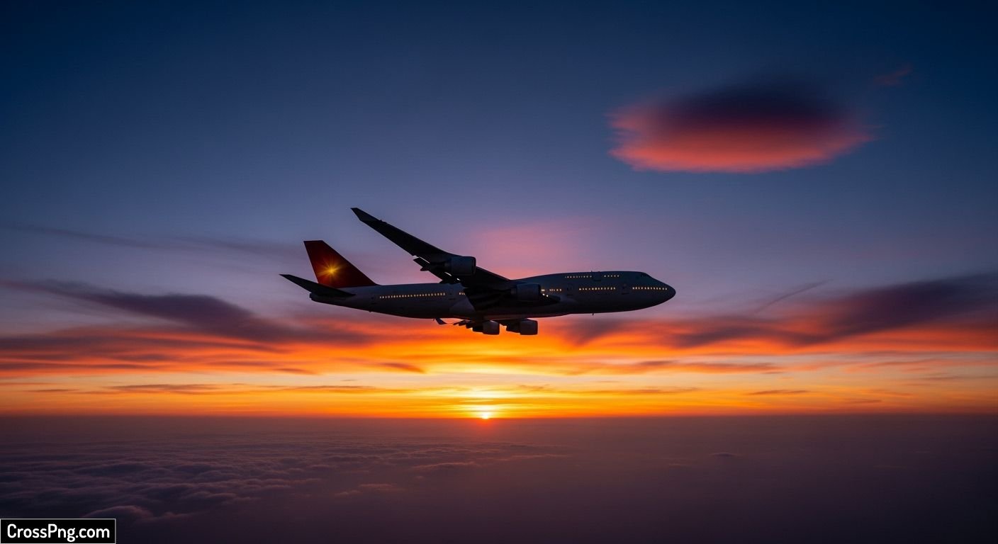Airplane background image 2