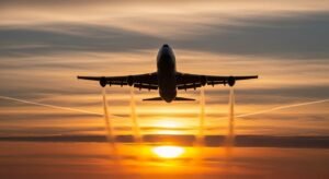 Airplane background image 4