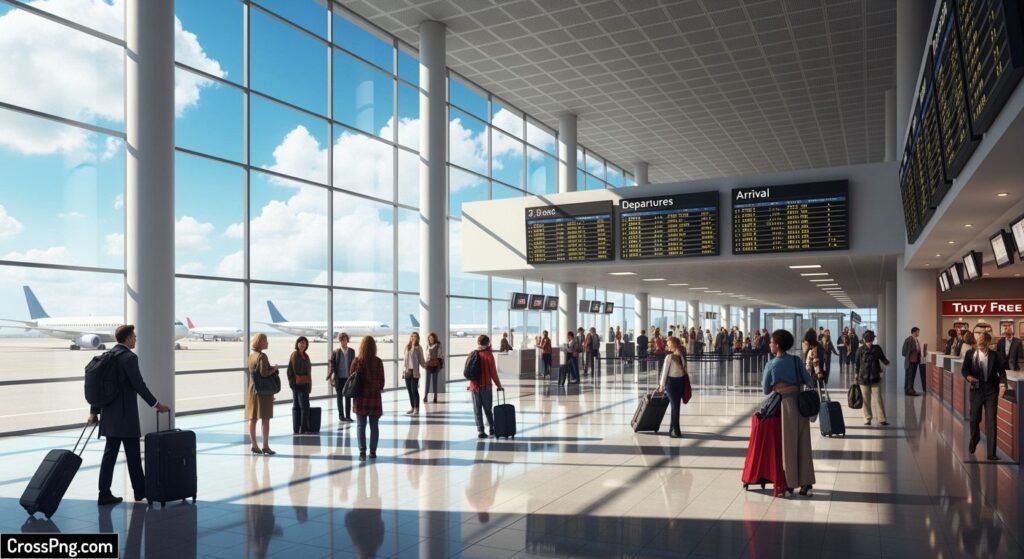 Airport background image